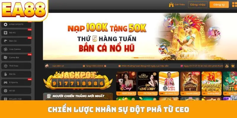 Chiến lược nhân sự đột phá từ CEO